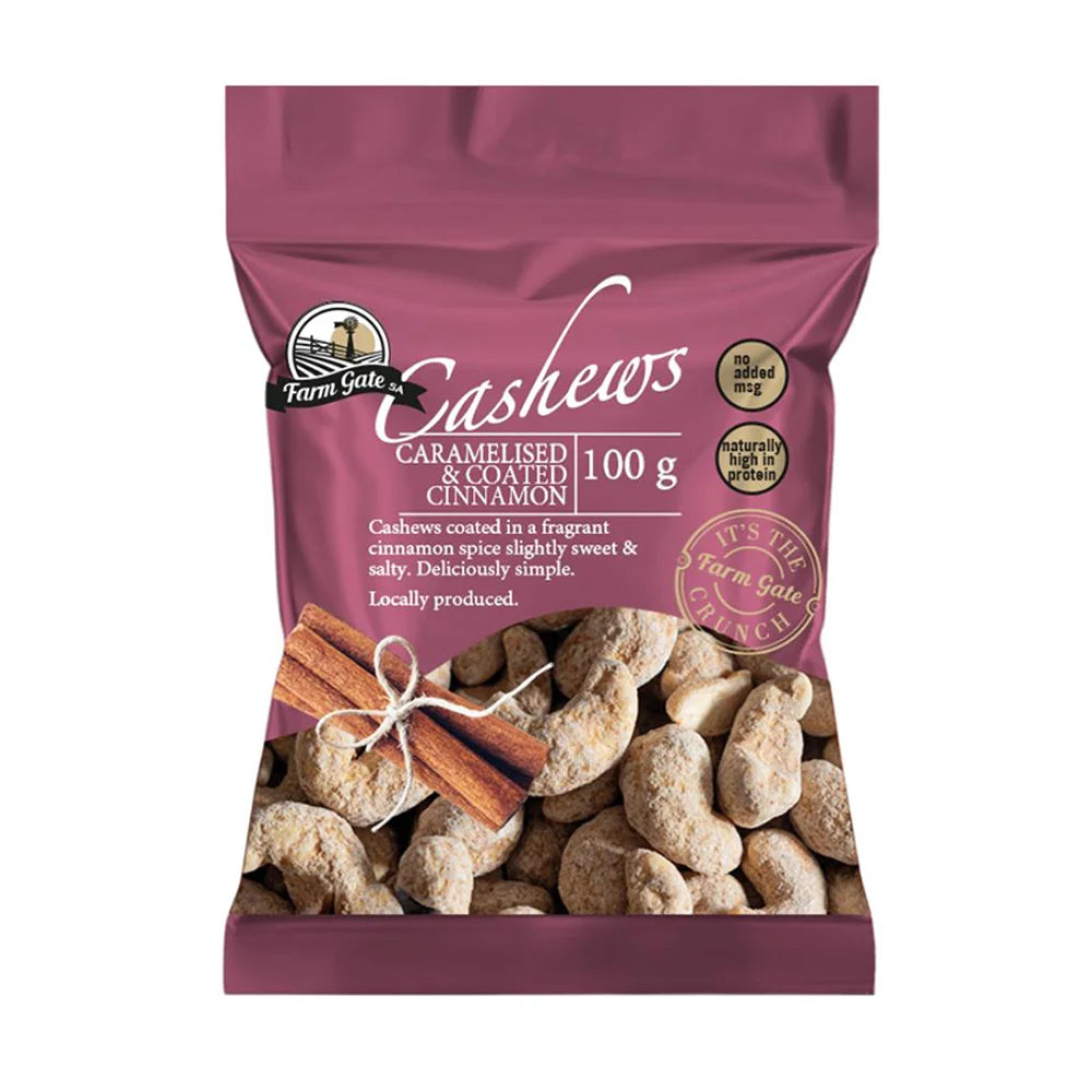 Caramelised Cashew Nuts With Cinnamon