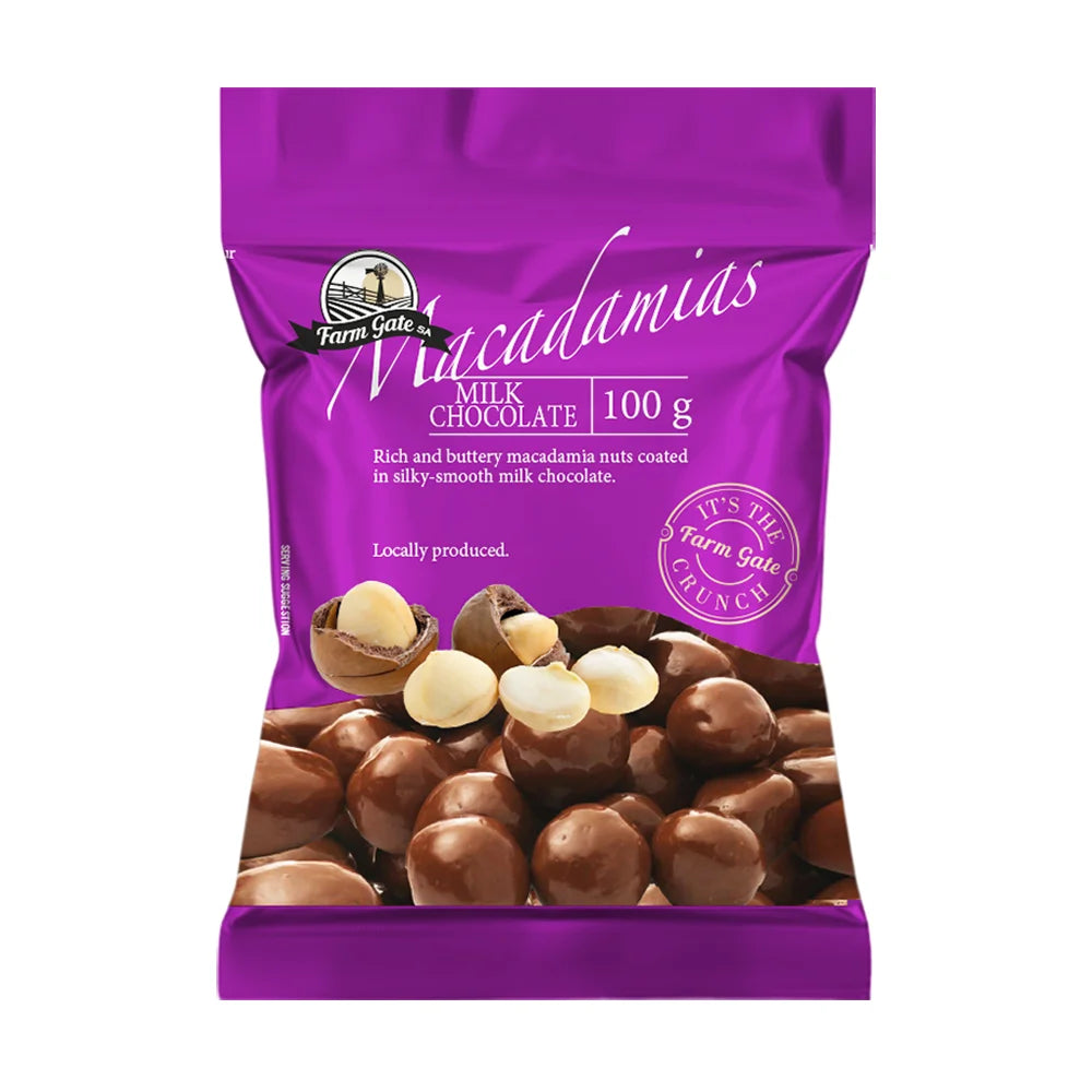Milk Chocolate Coated Macadamia Nuts