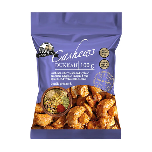 Dukkah Flavoured Cashew Nuts