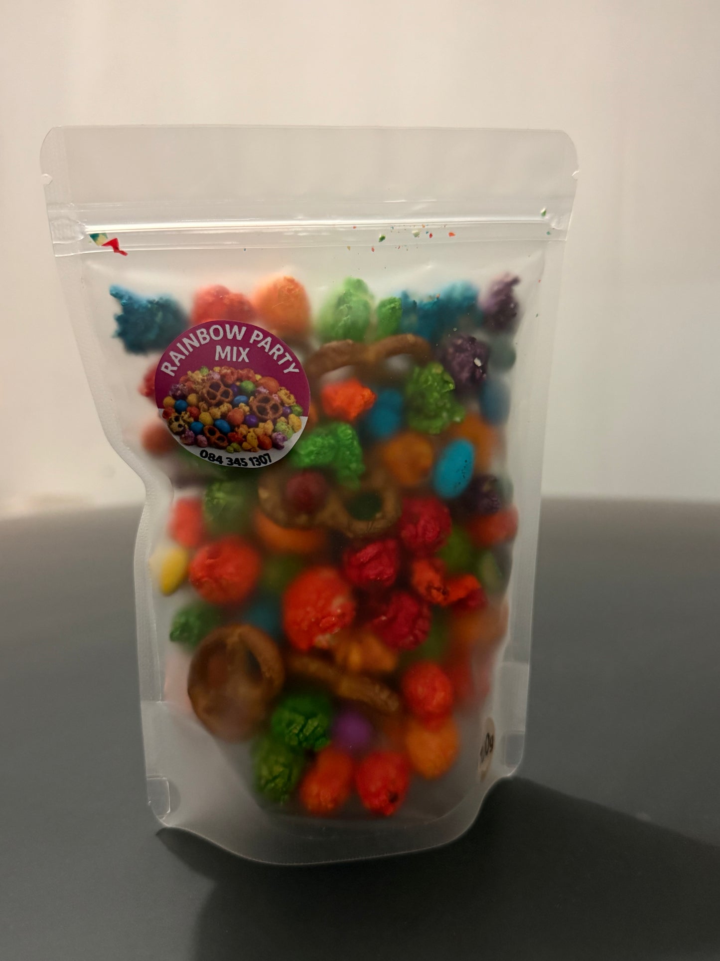 Rainbow Popcorn Mix